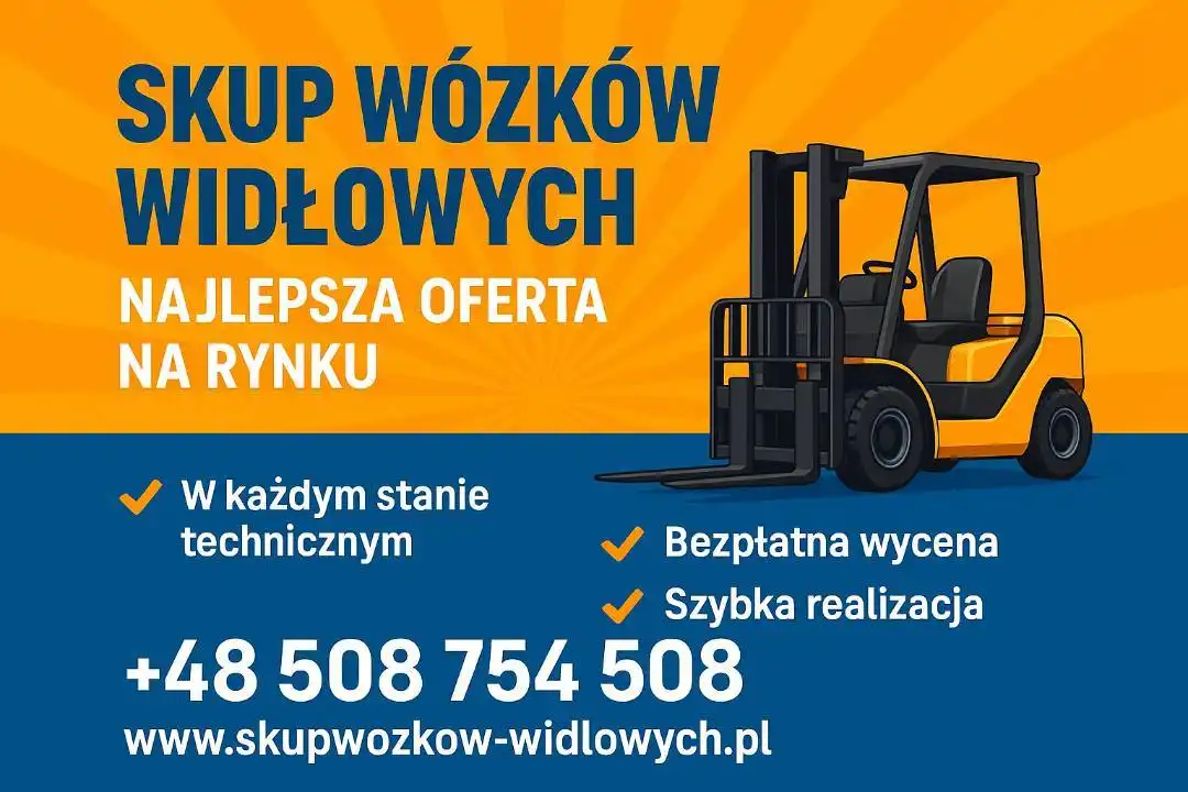 Kupię Wózek Widłowy Używany Nowy Sącz /Cała Małopolska/ Najlepsze Ceny Na Rynku