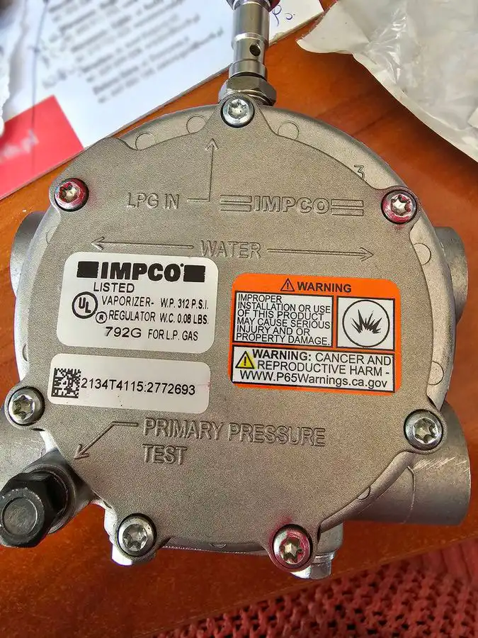 Parownik Reduktor Gazu Lpg Linde Oryginał  Wózki Widłowe Części Zamienne