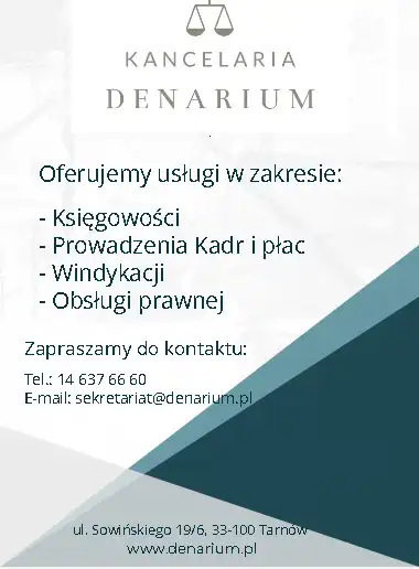 Kancelaria Denarium - Usługi Księgowe I Windykacyjne