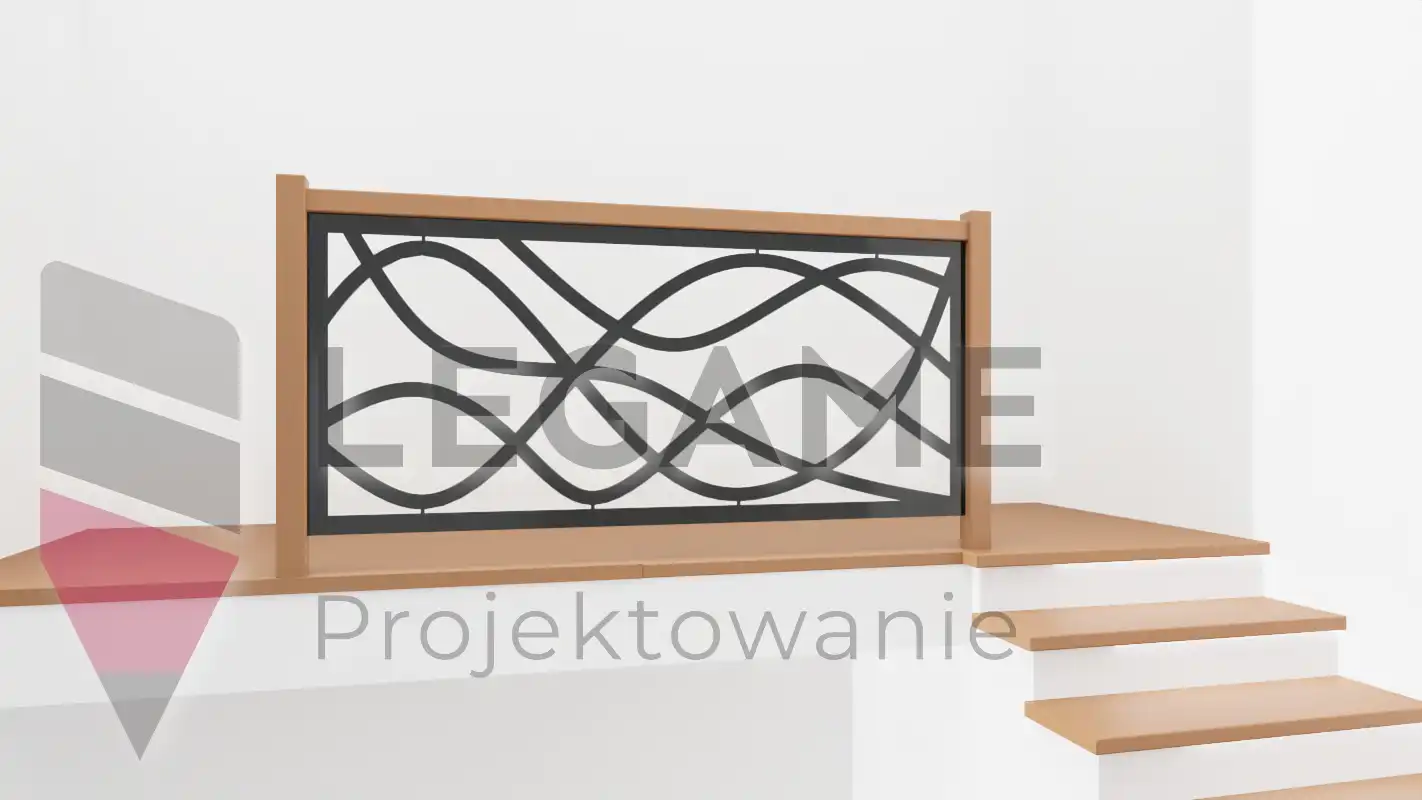 Balustrady Barierki Schodowe Bramy Wycinane Laserowo Cnc